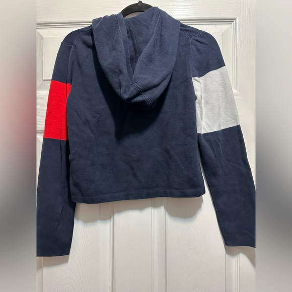 Hooded Tommy Hilfiger Denim Sweater - Picture 3 of 4